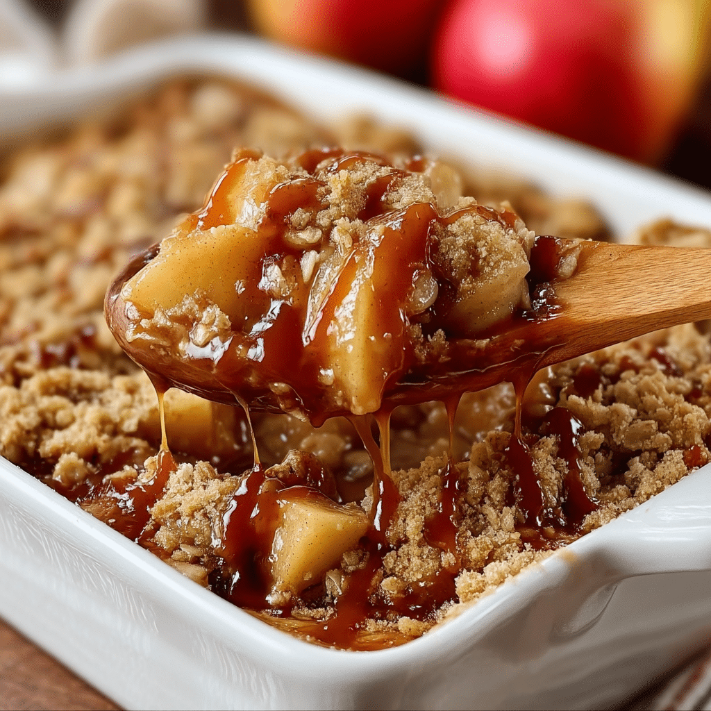 Indulge in this Caramel Apple Cinnamon Roll Dump Cake—a delightful fall dessert bursting with flavor!