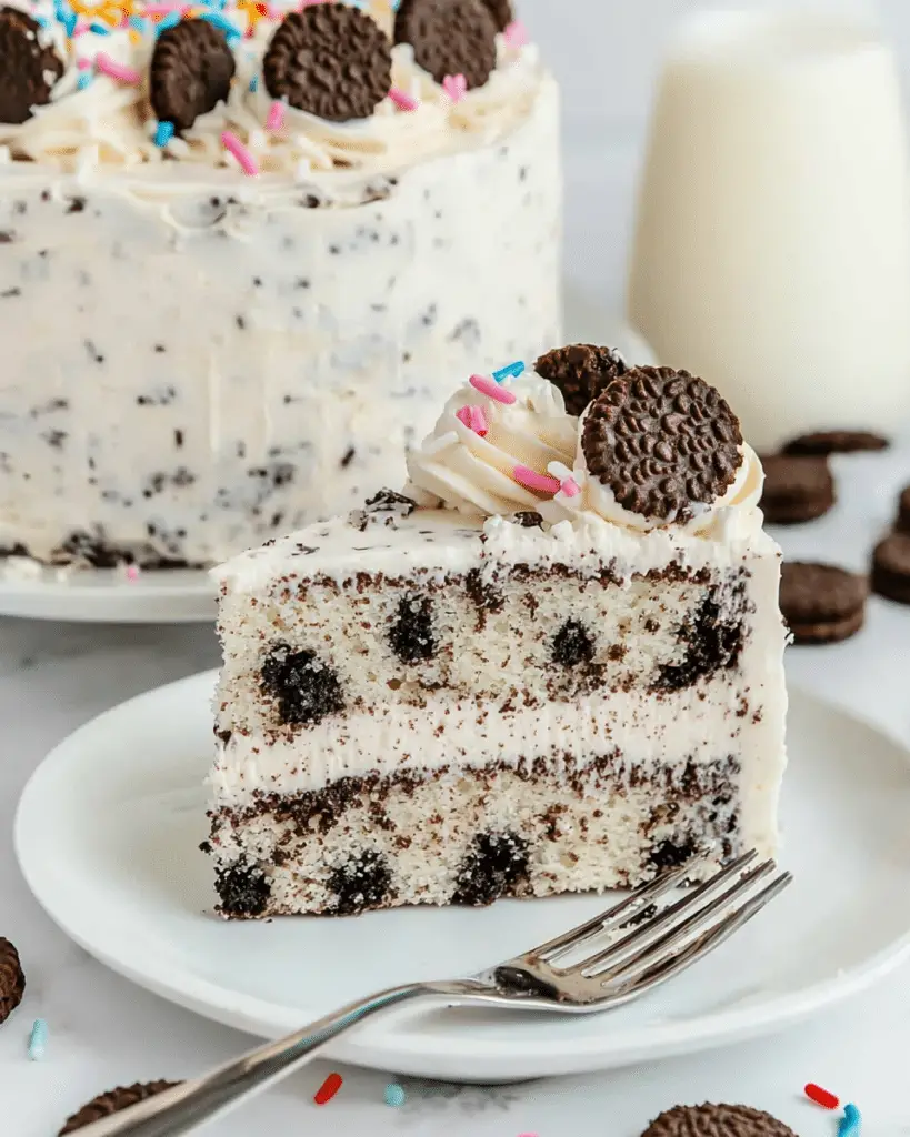 rachidamine a close up shot of a slice of cookies and cream cak b2189ce5 5d1c 4732 a51d 993133f7fb09