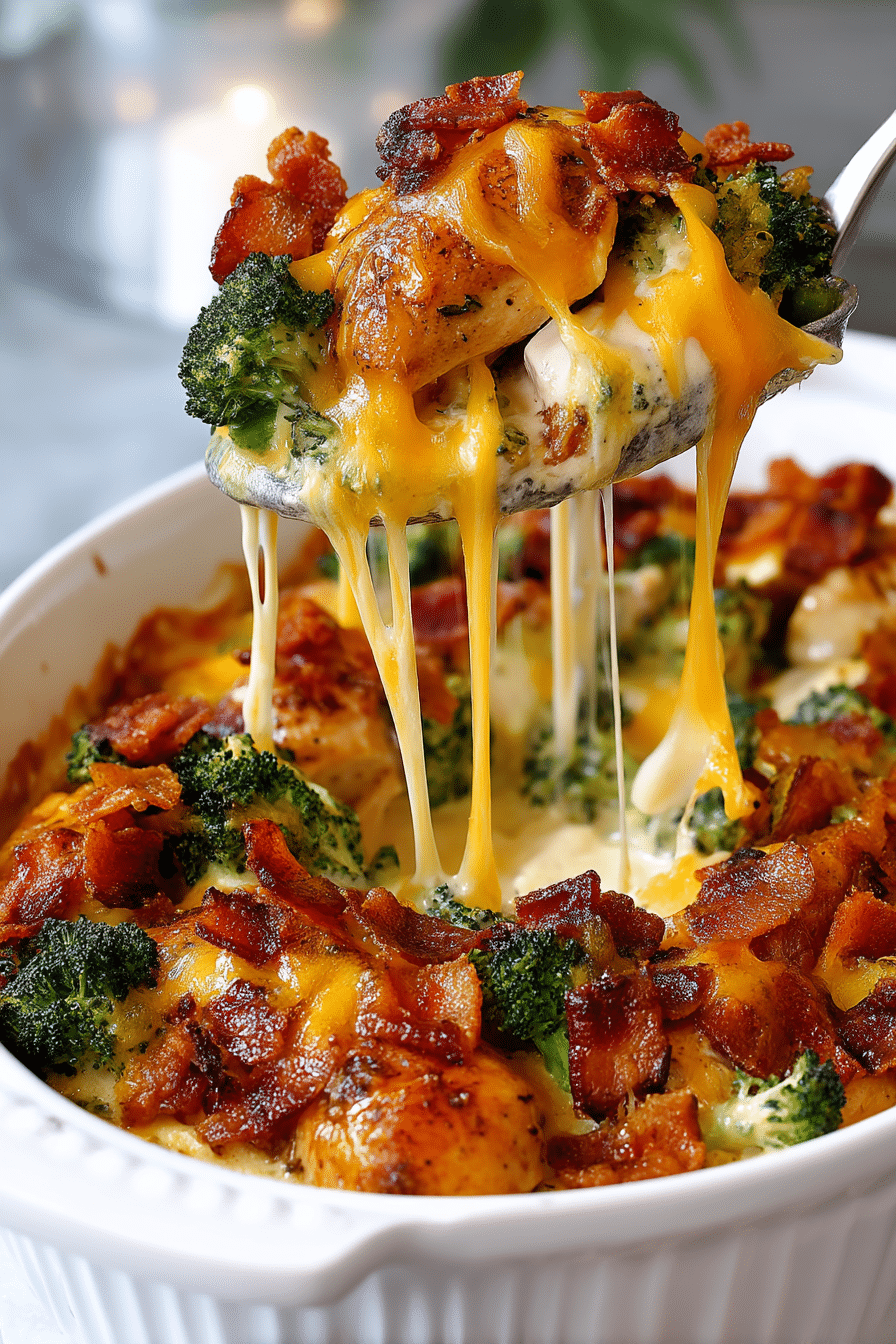 u5984481836 a close up shot of a baked Broccoli Bacon Cheddar b136853e fe96 4279 aef1 75d38a2964f5 0