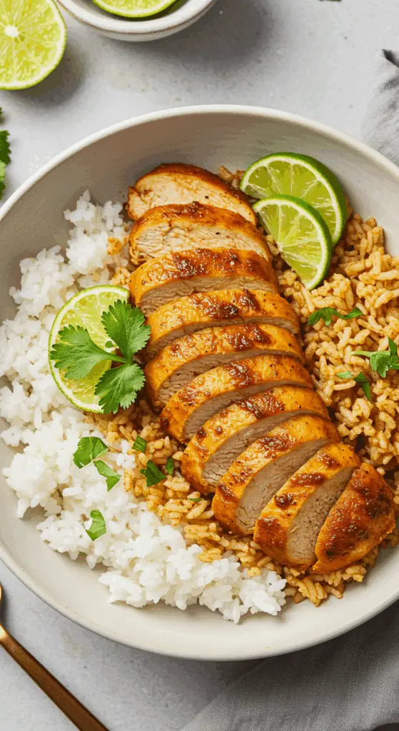 Coconut Chicken and Rice recipe