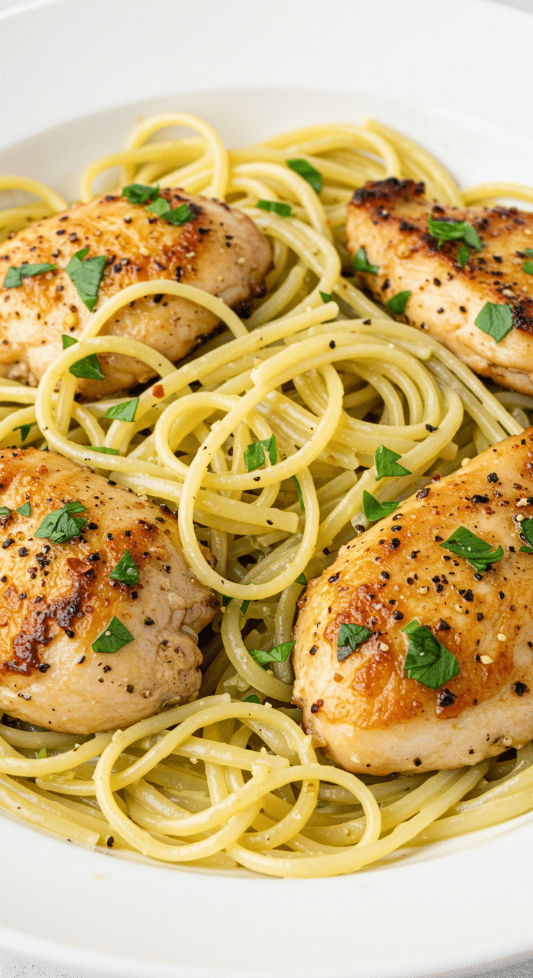 Cowboy Butter Chicken Linguine recipe