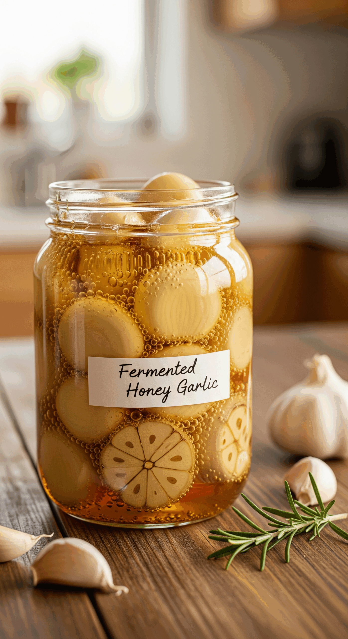 Fermented Honey Garlic
